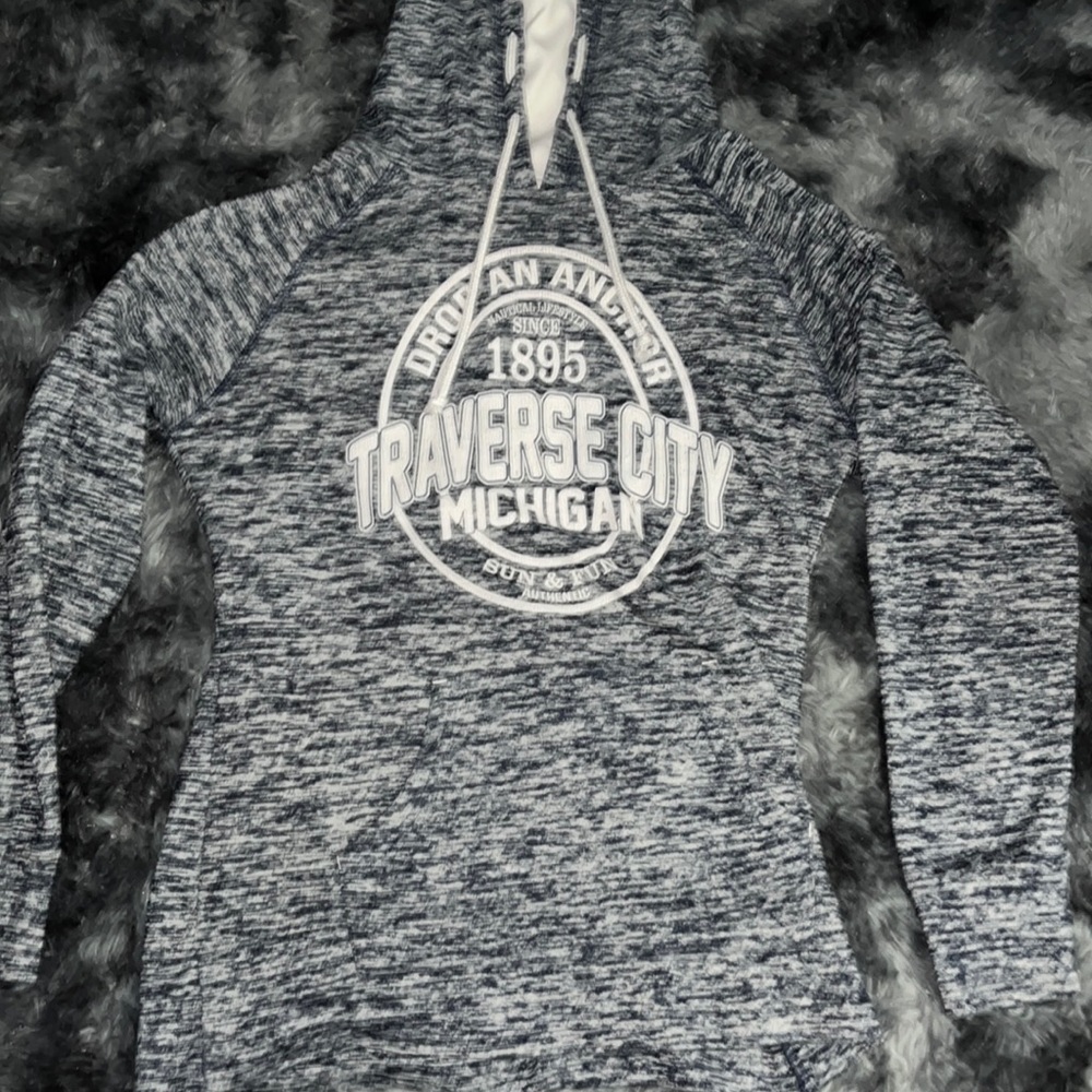 Bluesh-Gray Traverse City Sweatshirt